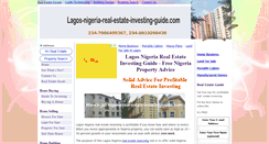 Desktop Screenshot of lagos-nigeria-real-estate-investing-guide.com